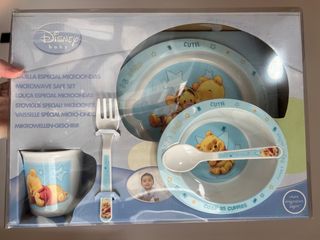 Vajilla Bebé Disney Winnie Pooh Microondas
