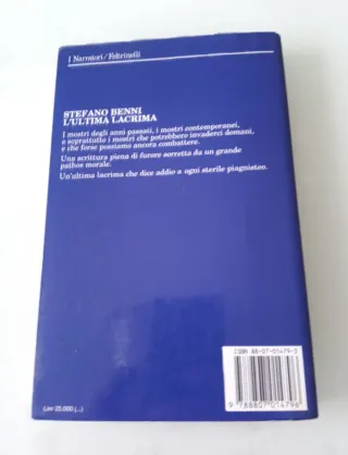 L'ultima Lacrima di S Benni romanzo Feltrinelli