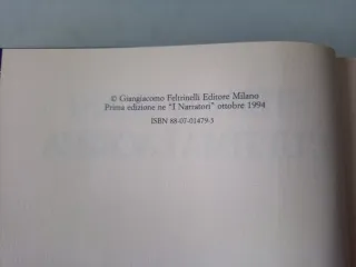 L'ultima Lacrima di S Benni romanzo Feltrinelli