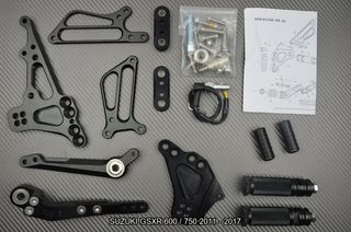 Estriberas retrasadas SUZUKI GSXR 600 750 2011 17