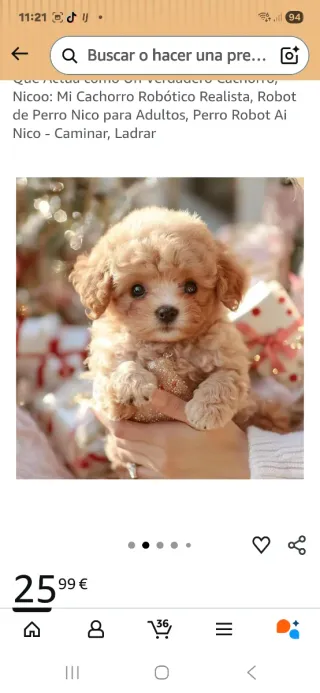 Perro Robot Nico WUDLi