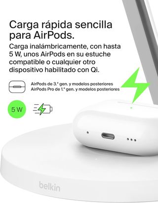 Belkin BoostCharge 3 en 1 Qi2