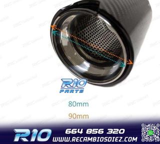 COLA ESCAPE BMW LOOK M CARBONO