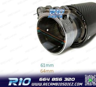 COLA ESCAPE BMW LOOK M CARBONO