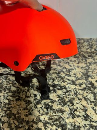 Casco Oxelo Naranja