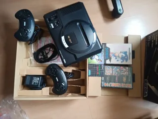 Sega Mega Drive 1 Console + Giochi