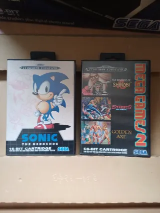 Sega Mega Drive 1 Console + Giochi