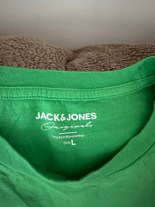 Camiseta Jack&Jones Verde Talla L