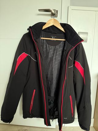 Chaqueta de esquí Boomerang Negra/Roja