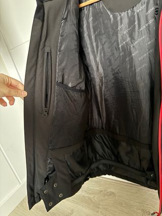 Chaqueta de esquí Boomerang Negra/Roja