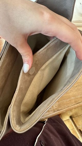 Bolso Purificación García piel topo