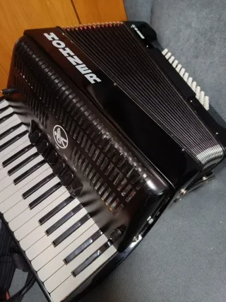 Fisarmonica Hohner Bravo III 72 Bassi, con microfoni