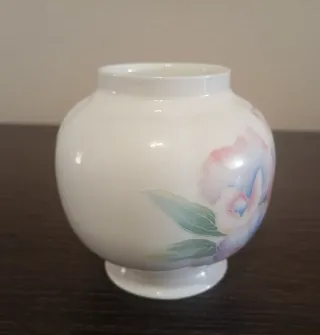 BONITO JARRÓN DE PORCELANA AYNSLEY PATRÓN LITTLE