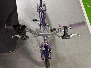 Bicicleta infantil morada Decatlon