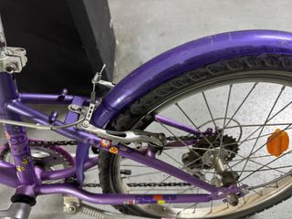 Bicicleta infantil morada Decatlon