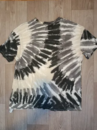 Camiseta Tie-Dye naranja