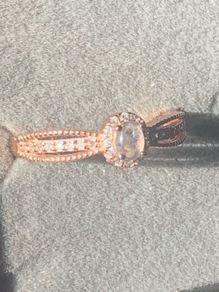 Anillo Piedra Luna India Ajustable