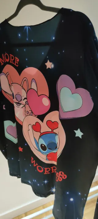Camiseta Manga Larga Estampada