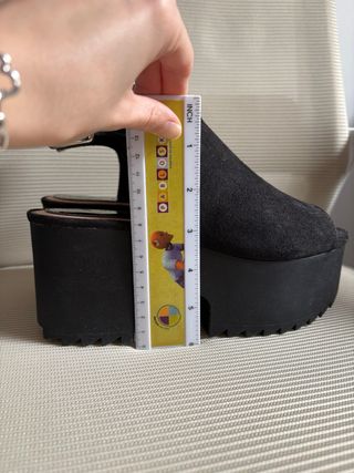 Sandalias plataforma negras