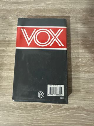 Vox Diccionario Esencial De Sinonimos Y Antonimo..