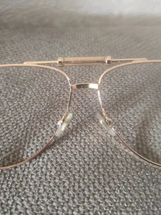 Montatura Occhiali Versace Oro Nero Senza Lenti