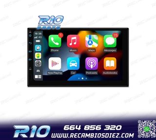 RADIO GPS ANDROID 14 2DIN 7" MULTIMEDIA GPS HD 3 USB SD