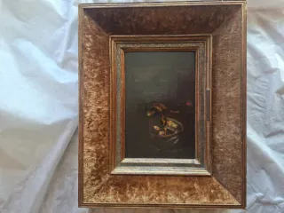 Antiguo óleo sobre tabla – Escuela holandesa