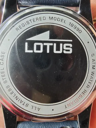 Reloj Lotus Caballero Cronógrafo Azul