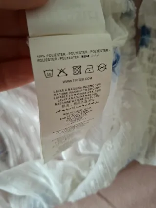 Blusa Tiffosi blanca