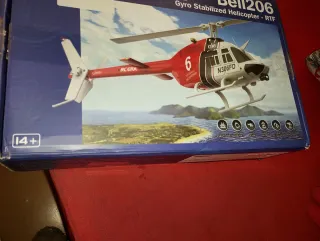 Helicóptero RC Bell-206-V3 2.4G 6CH C138