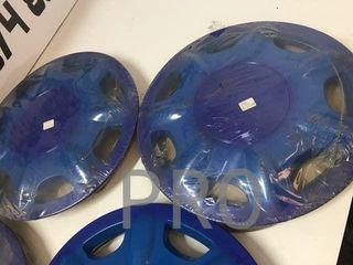 Tapacubos azules universales