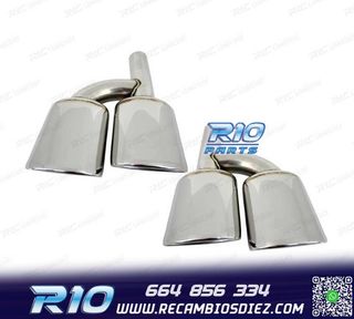 COLAS ESCAPE ESPECIFICA MERCEDES CLASE C W204 07-15 LOOK AMG