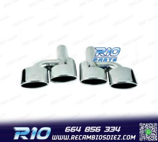 COLAS ESCAPE ESPECIFICA MERCEDES CLASE C W204 07-15 LOOK AMG