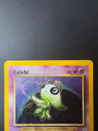Pokémon Celebi 3/64 Holo Neo Revelation Alemán