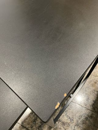 Mesa y 2 Sillas Altas Negras