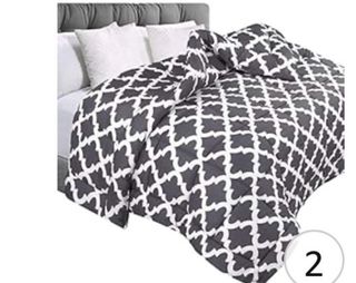 Nordico Cama 115cm Gris y Blanco