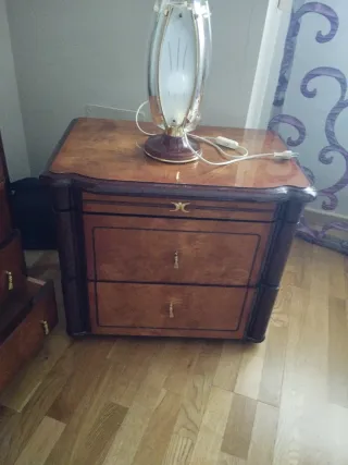 Habitación de matrimonio y lámparas a juego