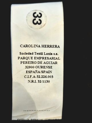 Falda Carolina Herrera Evasé Estampada