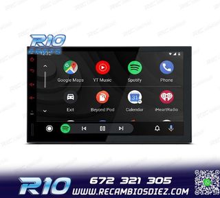 RADIO GPS ANDROID 14 2DIN 7" MULTIMEDIA GPS HD 3 USB SD