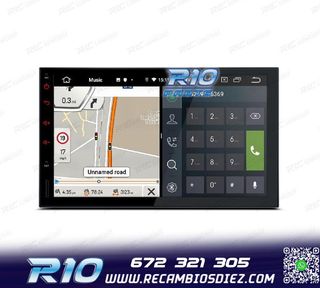 RADIO GPS ANDROID 14 2DIN 7" MULTIMEDIA GPS HD 3 USB SD
