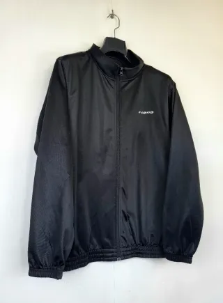 Chaqueta deportiva Lotto Retro Y2K Negra