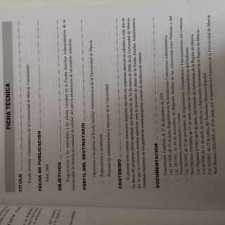 Test oposiciones auxiliar administrativo