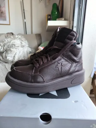 Converse Rick Owens DRKSHDW Turbowpn Mid 42 8.5