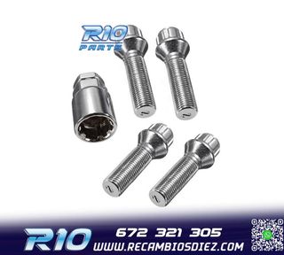 TORNILLOS ANTIRROBO LARGOS 14X125 CÓNICO