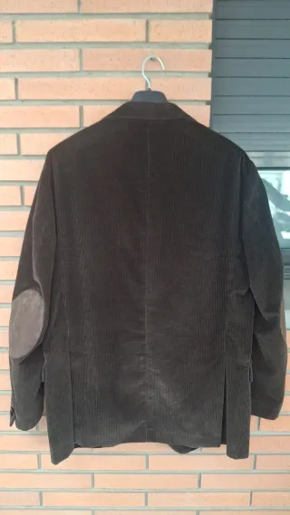 Americana Pana Marrón Hombre Talla XL