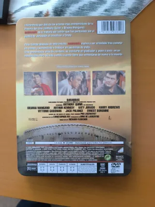 Barrabás DVD edición lata. Grandes clásicos
