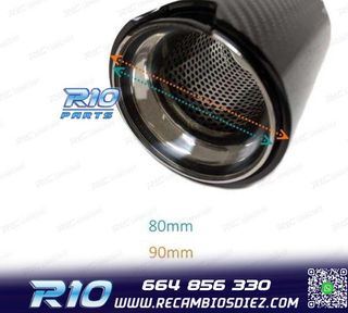 COLA ESCAPE BMW LOOK M CARBONO