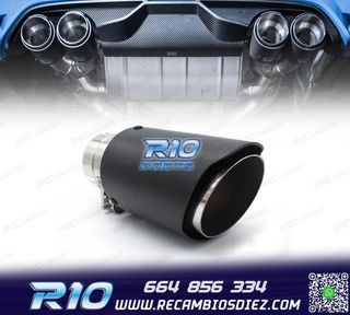 COLA ESCAPE CARBONO UNIVERSAL TIPO AKRAPOVIC 63MM