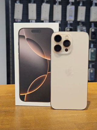 IPHONE 16 PRO MAX 512GB DESERT 90% BATERIA