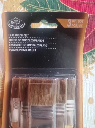 Set 3 Pinceles Camel Royal & Langnickel Set de bro